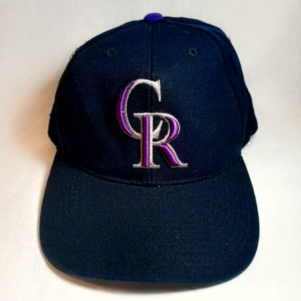 Vintage 90’s Genuine Merchandise Drew Pearson Colorado Rockies Baseball Cap Hat